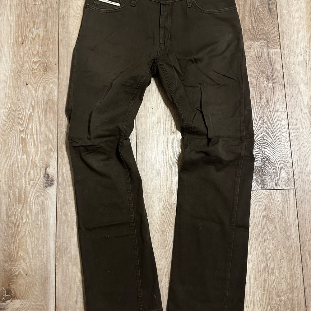 Vans Men's Brown Straight Leg Jeans